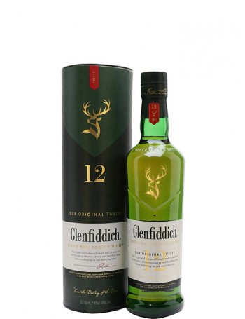 格蘭菲迪 Glenfiddich 12 Years Single Malt Scotch Whisky 700ml